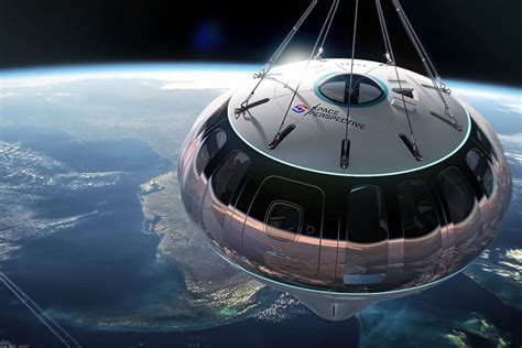 hot air balloon space travel
